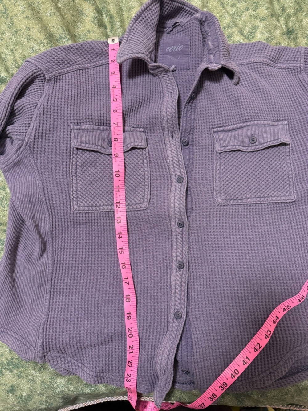 Aerie LumberJane Waffle Shirt - Women’s XXS - Picture 11 of 14